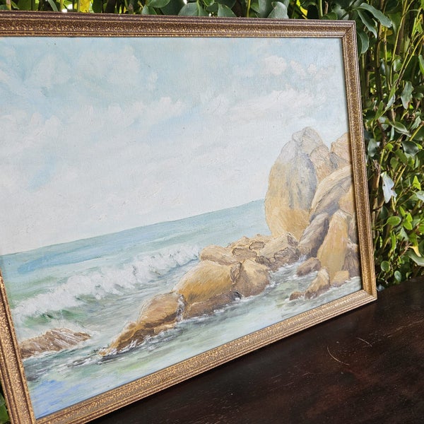 Breaker Bay Kaiteriteri Motueka NZ Oil Painting Framed628658268549151111