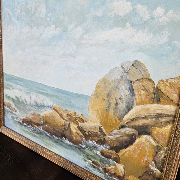 Breaker Bay Kaiteriteri Motueka NZ Oil Painting Framed62865826854915111