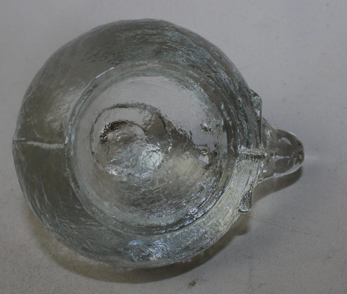 +++ SCANDINAVIAN " PUKEBERG -SWEDEN? " ART GLASS VOTIVE CANDLE HOLDER +++ Carousel 12