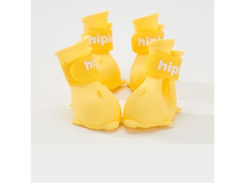 4pcs S/M/L Pet Dog Rain Shoes Anti Slip Waterproof Pet Dog Cat Rain Shoes 7 Carousel 1