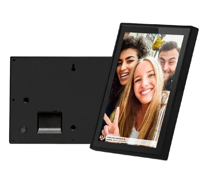 Jackson Frameo 10.1" FHD Glass WIFI Digital Photo Frame Black Carousel 1