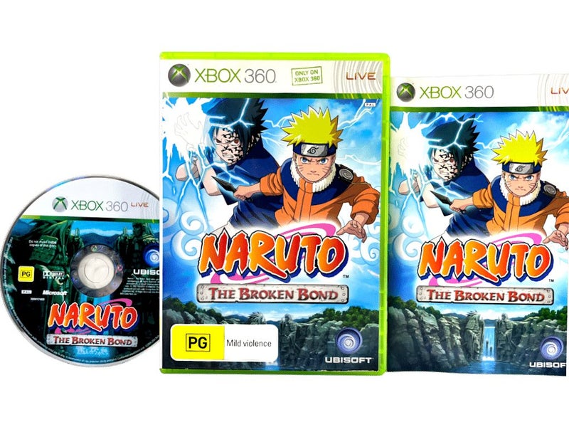 Naruto: The Broken Bond (XBox 360 - NZ PRINT) *MINT COMPLETE* Carousel 1