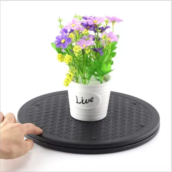 1 PCS Pottery Wheel Rotate Turntable 360° Rotation Plate Diameters 20 25 30cm Carousel 2