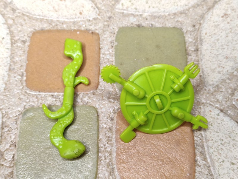 Vintage 1989 Rock N Roll Michelangelo | Accessories | TMNT Playmates Carousel 1