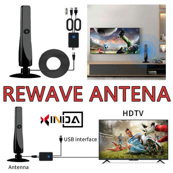 3600 Miles1080P Ultra HD 4K AU Digital Aerial Signal Amplifier TV Antenna Indoor Carousel 2
