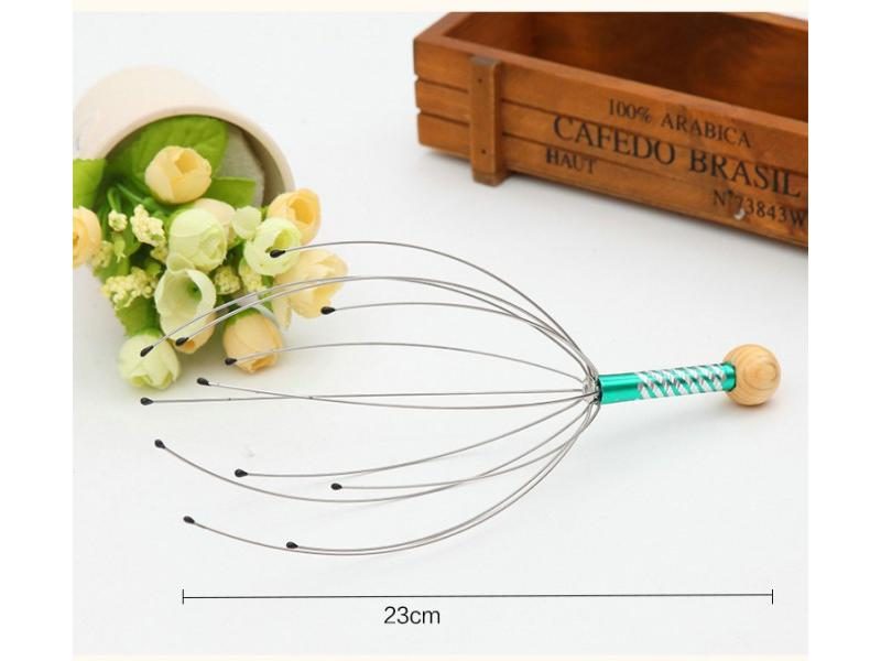 1pcs Anti-Stress Octopus Head Massager For Head Neck Stress Relief Carousel 1