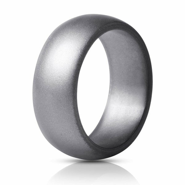 Silicone Wedding Engagement Ring Men Women Rubber Band Gym Sport Flexible Carousel 13