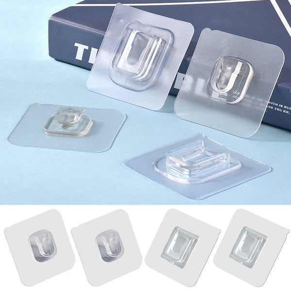10Pairs Double-sided Adhesive Wall Hooks For Home Life Hangging Accessory Carousel 2