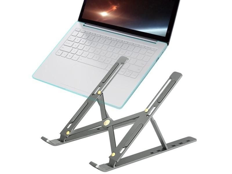 Foldable Laptop Stand Aluminium Notebook Stand Portable Laptop Holder Tablet Carousel 1