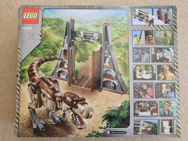 LEGO Jurassic World Jurassic Park : T. rex Rampage 75936 (Retired Product) Carousel 2