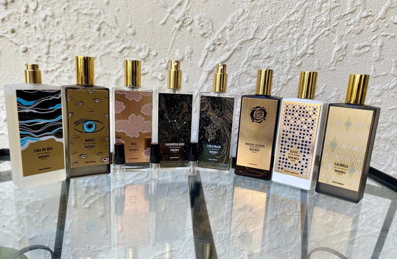 Memo Paris Unisex Niche fragrance sampler Set 3 x 2ml decants = 6mls Carousel 14