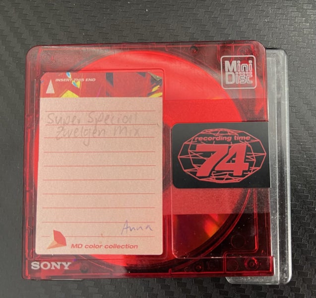 Sony Minidiscs 74 minutes x 1 Carousel 1
