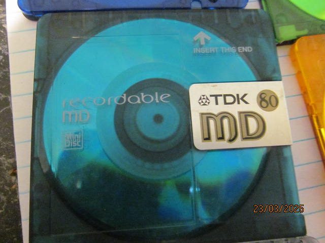 TDK USED MINI DISC RECORDABLE Carousel 2