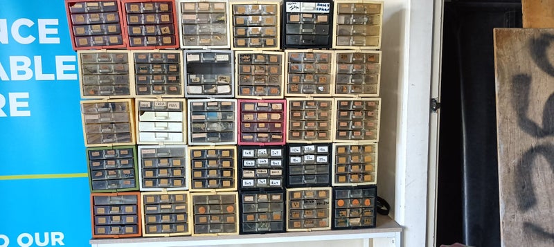 Storage boxes... 18... priced per each... Carousel 2