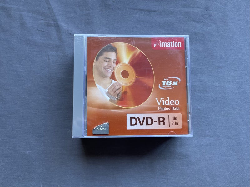 BULK 5x DVD-R Discs Imation NEW Sealed Carousel 1