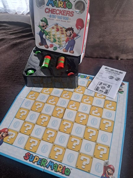 Super Mario Checkers & Tic Tac Toe Game Carousel 2