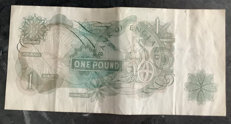 1 pound note English Carousel 2