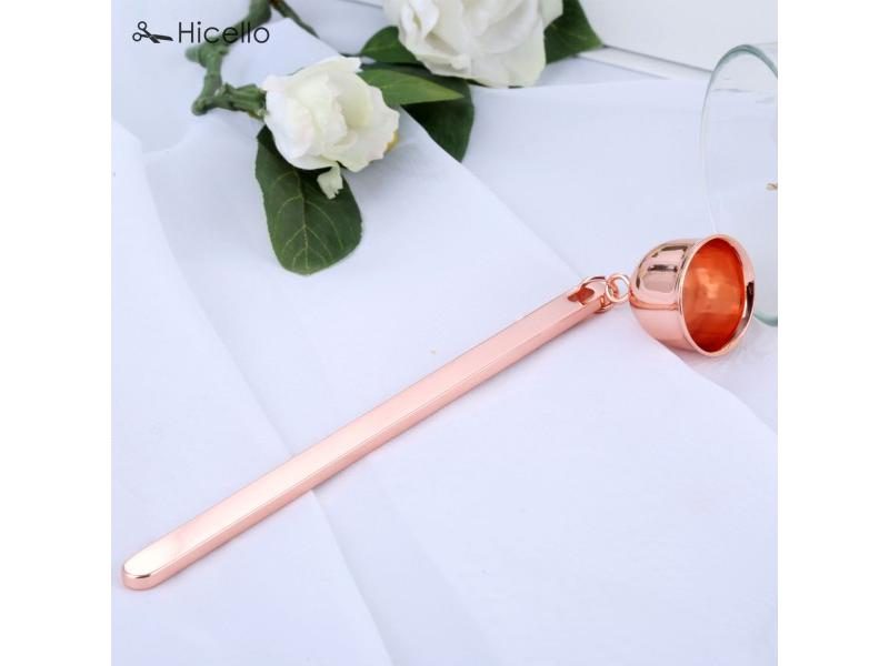 1pc Candle Snuffer Bell Shape Stainless Steel Vintage Candle Wick Extinguisher Carousel 1