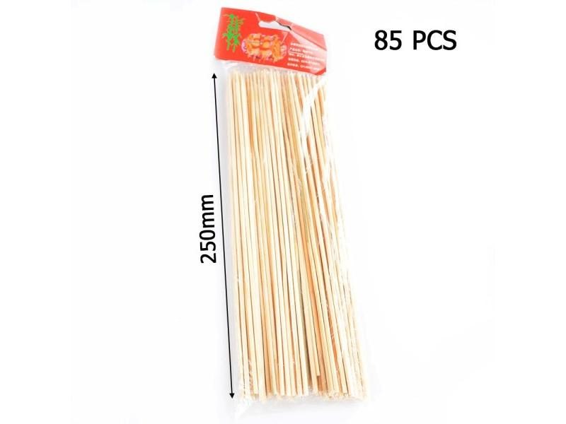 Bamboo Skewers For BBQ Fruit And Chocolate Fountain Carousel 1