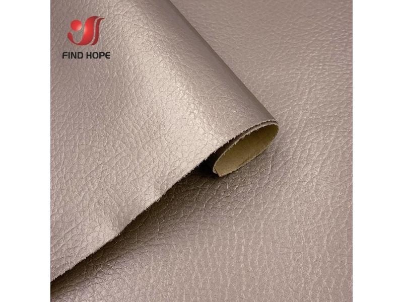 Litchi Pattern Back Self Adhesive Faux PU Leather Fabric Patch For Sofa Car Bag Carousel 1