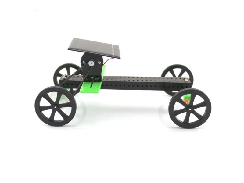 Kids Creative DIY Solar Energy Science Experiment Puzzle Assembling Kit Fashion Carousel 1