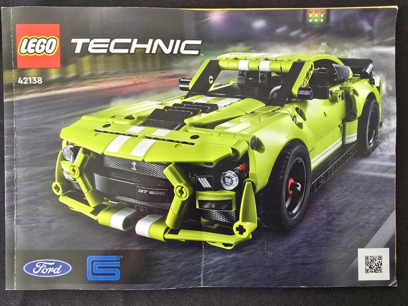 Lego Technic- 42138 Ford Mustang Shelby GT500 Carousel 1
