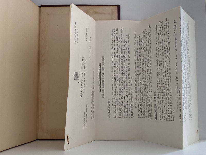 BRIDGE MANUAL by Ministry of Works 1956 Carousel 10