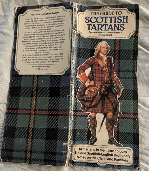 Old Scottish Tartan Book Carousel 2