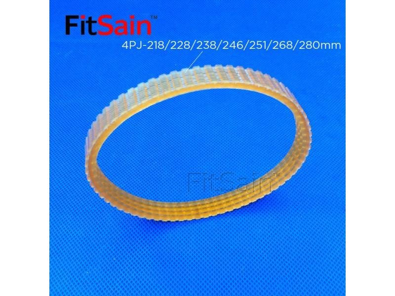 V-ribbed Belt Woodworking Planer Belt Width 10mm Multi Wedge PJ Belt Pulley 4 Carousel 1
