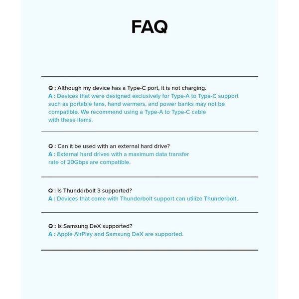 USB 3.2 Gen 2x2 USB-C Cable 1M by Ringke Carousel 19