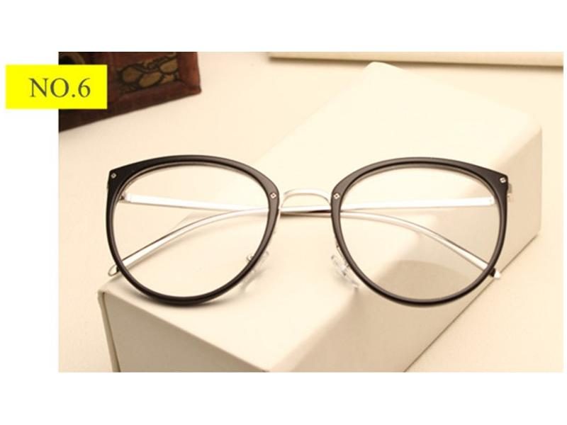 UVLAIK Fashion Optical Glasses Transparent Lens Myopia Eyeglasses Women Vintage Carousel 1
