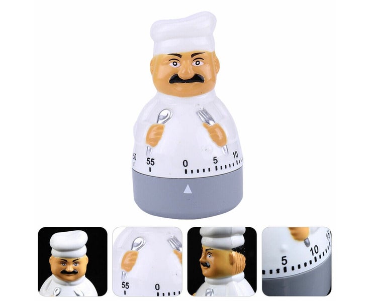 Oven Timers Kid Alarm Clock 60 Minute Minder Cook Rotation Kitchen Loud Carousel 1