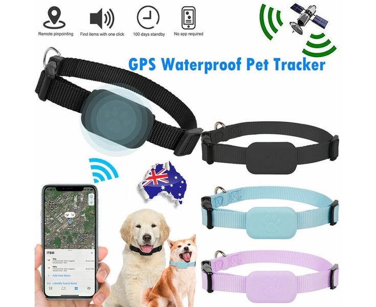 Pet Cat Dog GPS Locator Tracker Anti Lost Tracking Finder Device with Collar- Carousel 2