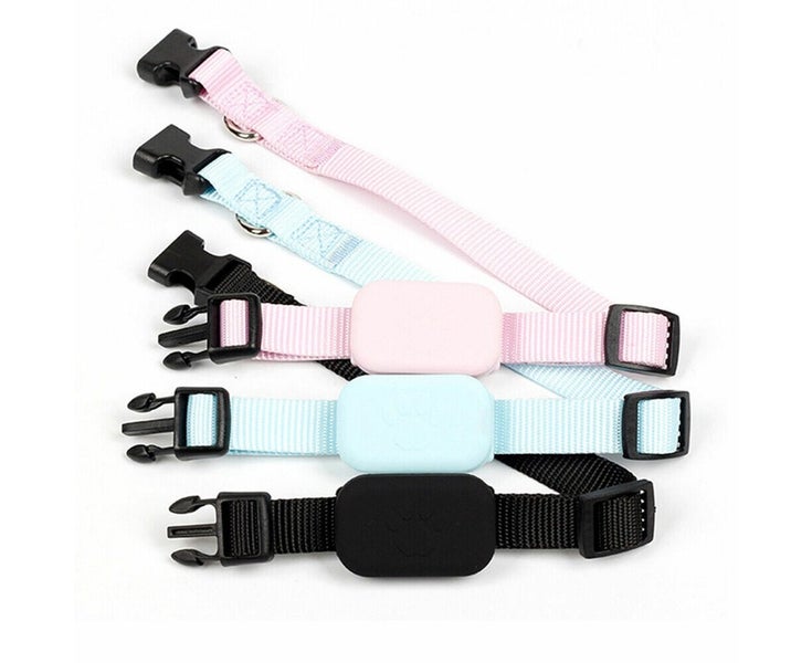 Pet Cat Dog GPS Locator Tracker Anti Lost Tracking Finder Device with Collar- Carousel 6