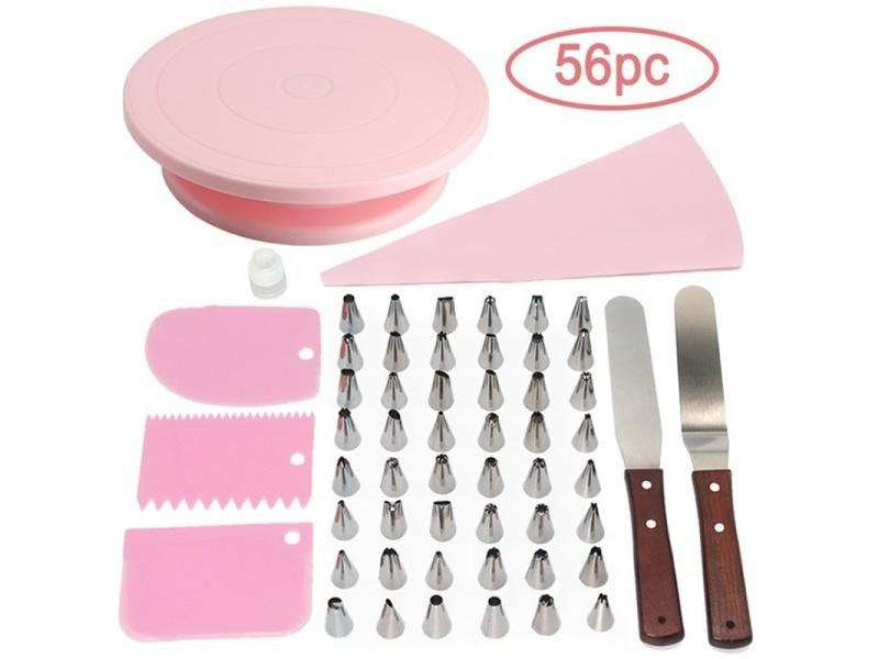 Cake Decoration Turntable Stand With Stable Anti Skid Base Carousel 1
