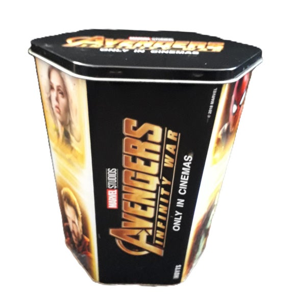 Avengers Popcorn Tin With Lid Carousel 1