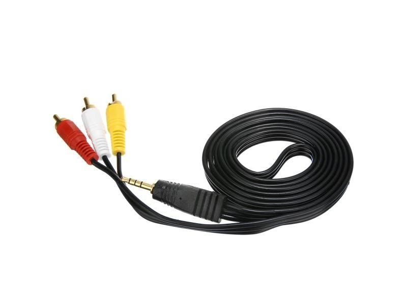 Mayitr 1.5M 3.5mm Jack Plug Male To 3 RCA Adapter High Quality 3.5 To RCA Male Carousel 2