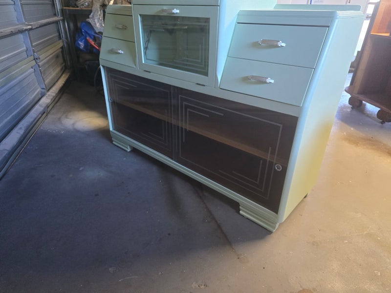 Art Deco cocktail cabinet Carousel 2