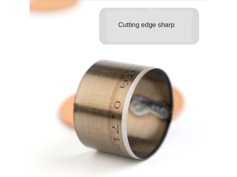 Leather Round Cutter Die 7 Sizes With Japan Imported Knife Template Carousel 1