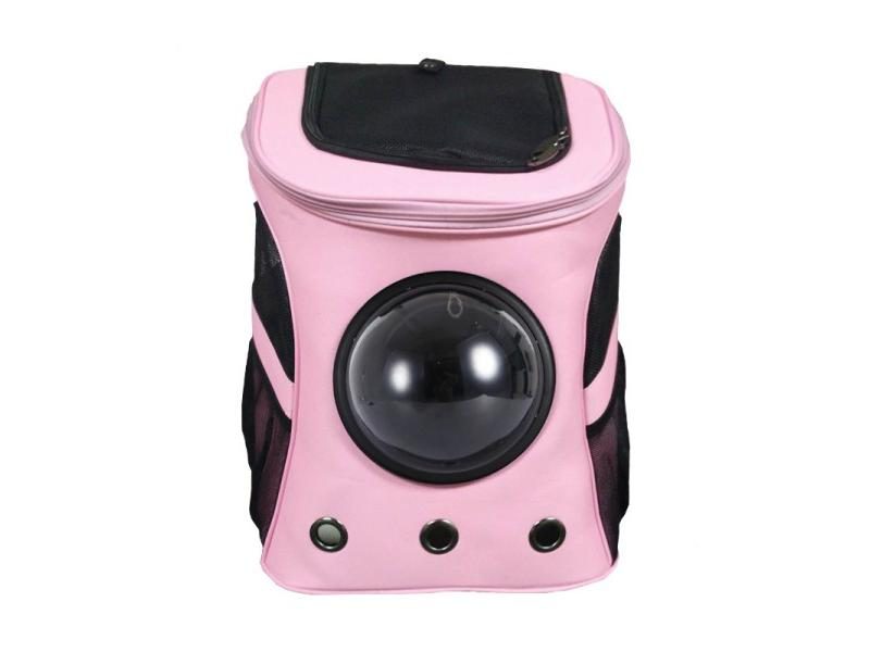 Large Pet Backpack Portable Space Capsule Breathable Window Cat Carrier Dog Bag Carousel 1