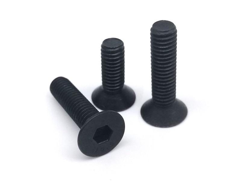 10/50X M1.6 M2 M2.5 M3 M4 M5 M6 DIN7991 Black Grade 10.9 304 Stainless Steel Carousel 1