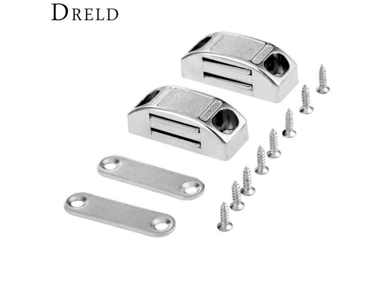 2Pcs Magnetic Door Catches 42 17MM For Cupboard Wardrobe Carousel 2