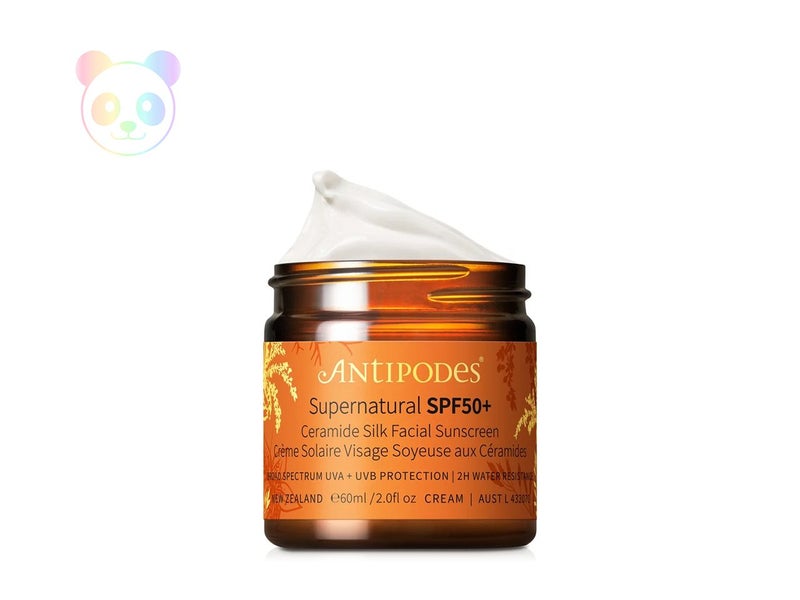 Antipodes Supernatural SPF50+ Ceramide Silk Facial Sunscreen 60ml Carousel 1