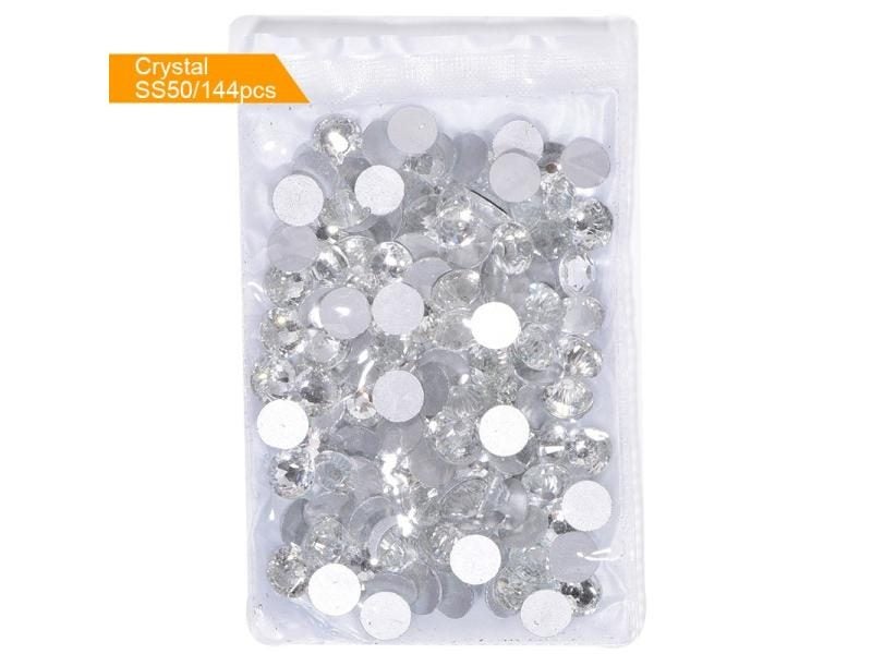 Glitter Non Hotfix Rhinestones DIY Flatback Nail Crystals For Dress Nails Carousel 1