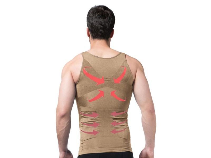 Mens Slimming Shaper Vest Abdomen Compression Carousel 2