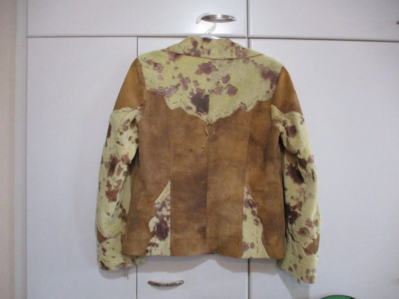 Monica Rea Italian calf Skin Jacket XL Carousel 5