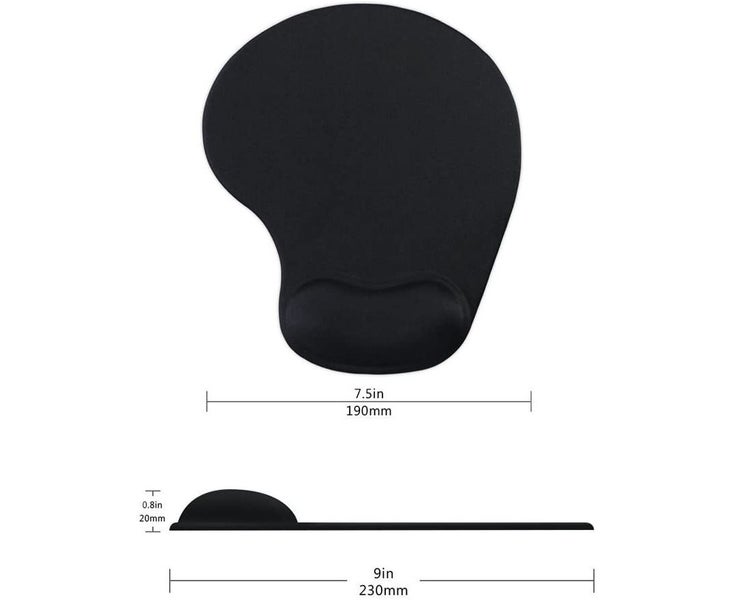 Ergonomic Mouse Pad with Wrist Support, Premium Memory Foam Keyboard Wrist Su Carousel 7