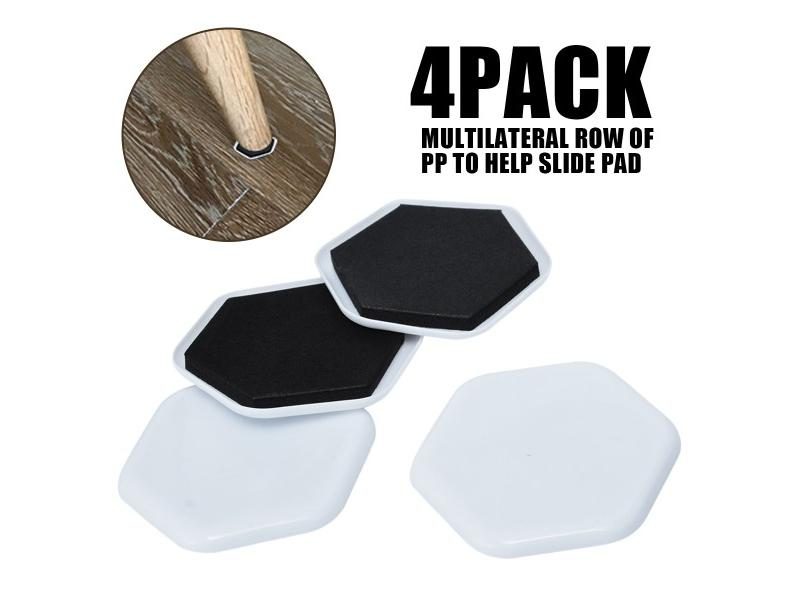 4pcs/set Furniture Moving Slider Heavy Duty Moving Pad Ground Moving Mat Floor Carousel 1