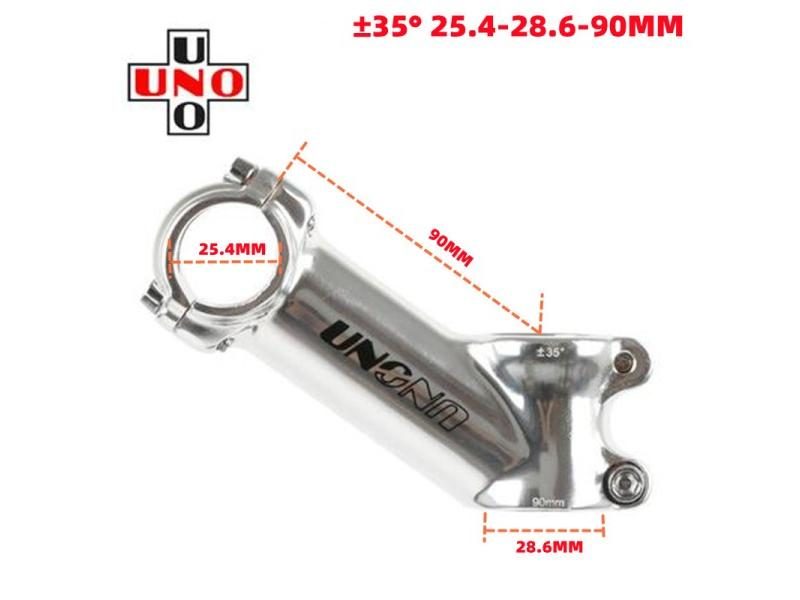 UNO 35 Degrees Riser Tube Mountain Road Bike Stems Positive And Negative Angle Carousel 1