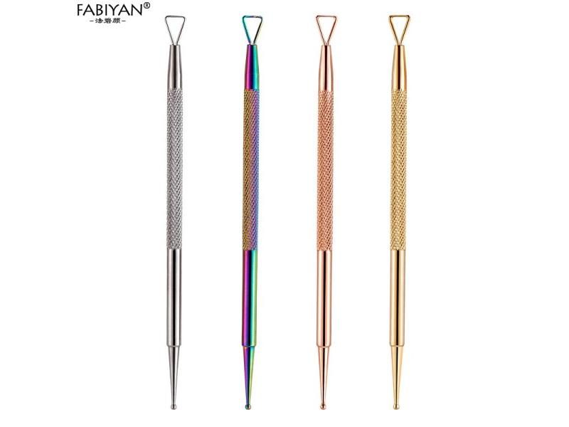 5PCS Nail Art Dotting Pen Stainless Steel Dual End Painting Tools Carousel 1